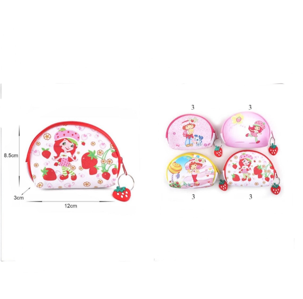 12PCS PACK PRETTY IN PINK COIN BAGS MBG-1319