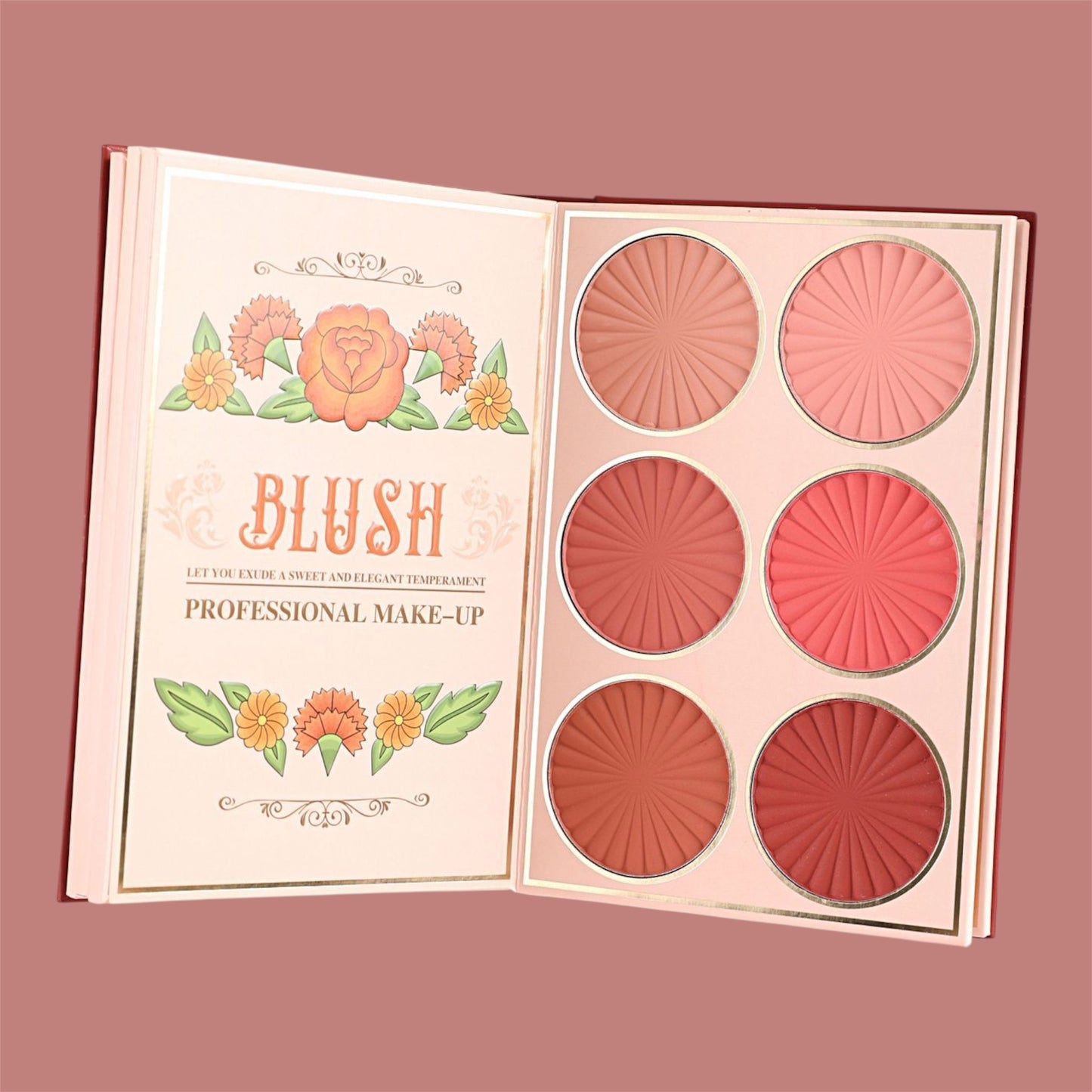 2PCS GIRABELLA RED MAKEUP FRIDA PALETT SET G4091