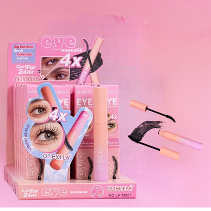 OLIBOLLA CURL FOR 24HR EYE MASCARA 24PCS DISPLAY LA-M227
