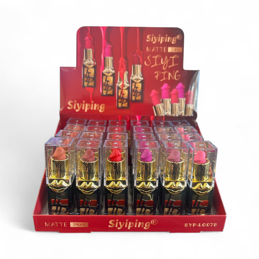 24PCS MUSHROOM LIPSTICKS SYP-LG078