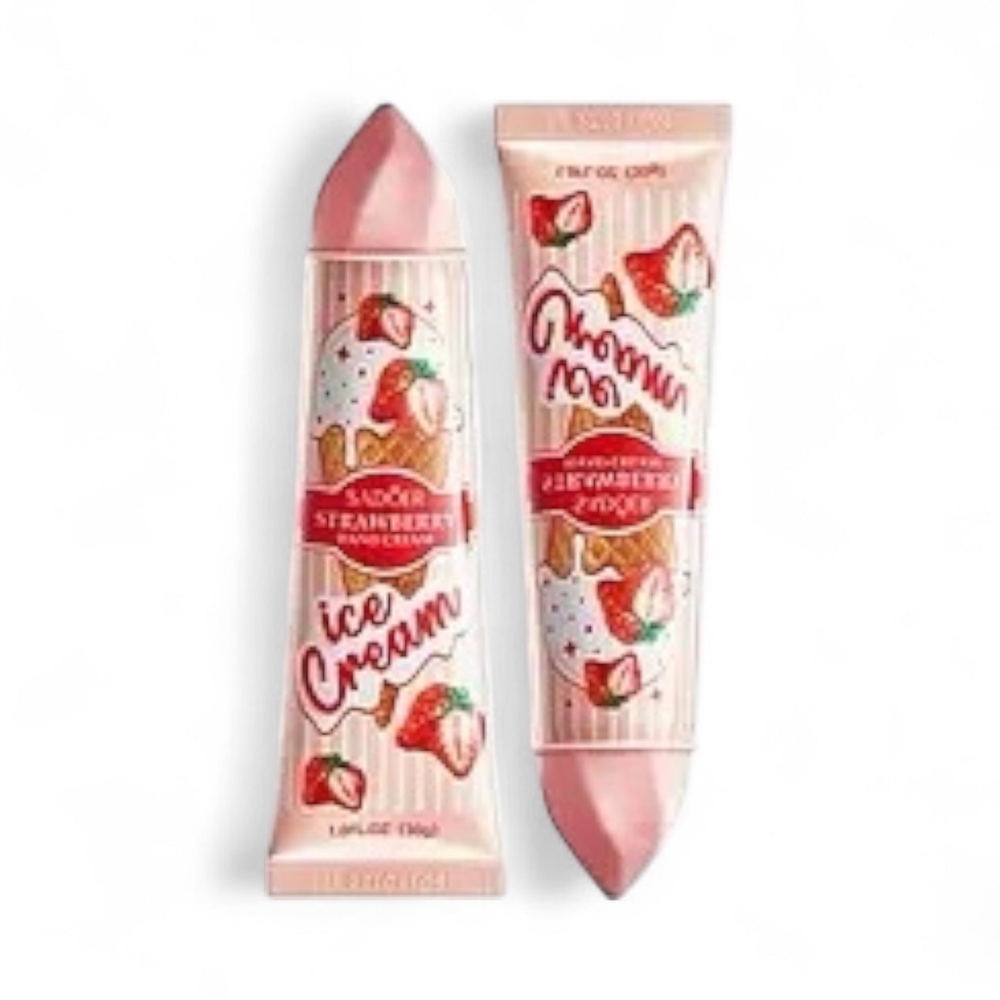 12PCS SADOER STRAWBERRY ICE CREAM HAND CREAMS SD81196