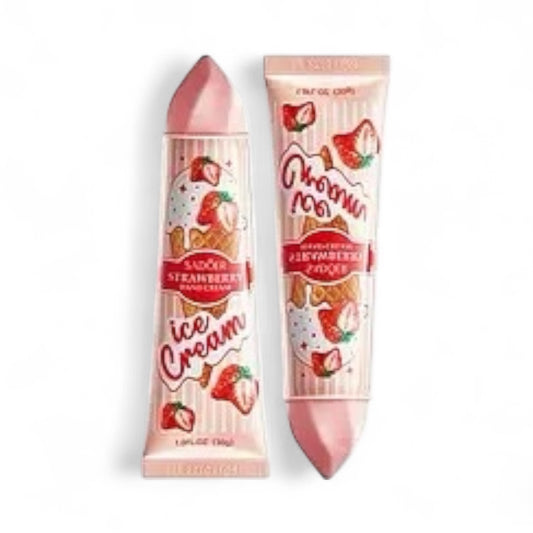 12PCS SADOER STRAWBERRY ICE CREAM HAND CREAMS SD81196