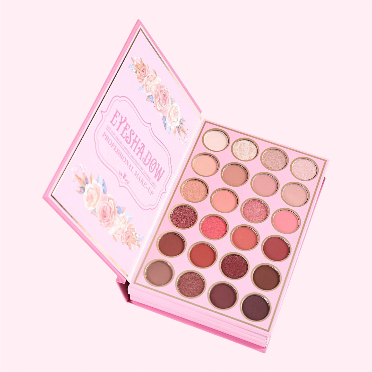 2PCS GIRABELLA PINK MAKEUP FRIDA PALETT SET G4092