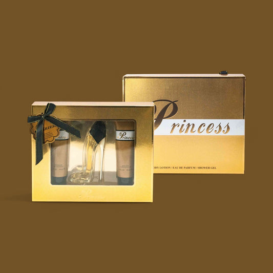 2PCS YELLOW PRINCESS DUO GIFT SET 0124