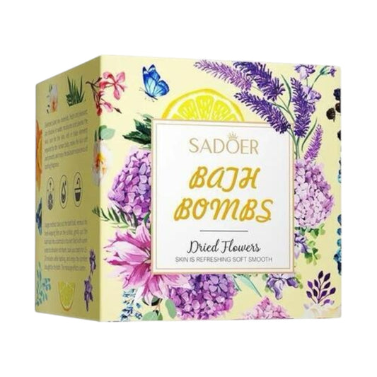 12PCS PACK SADOER LEMON FRAGRANCE BATH BOMBS SD93764