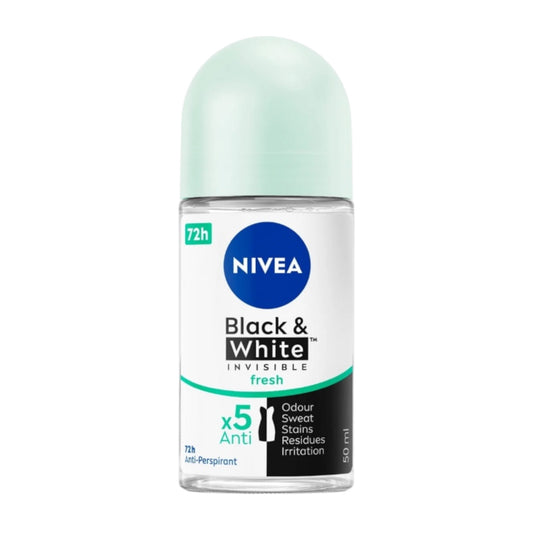 NIVEA BLACK AND WHITE INVISIBLE FRESH MIST 6PCS PACK
