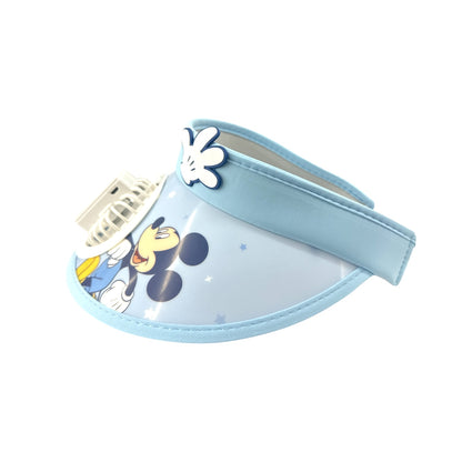 2PCS 2 IN 1 MOUSE SUN HAT +PORTABLE FAN