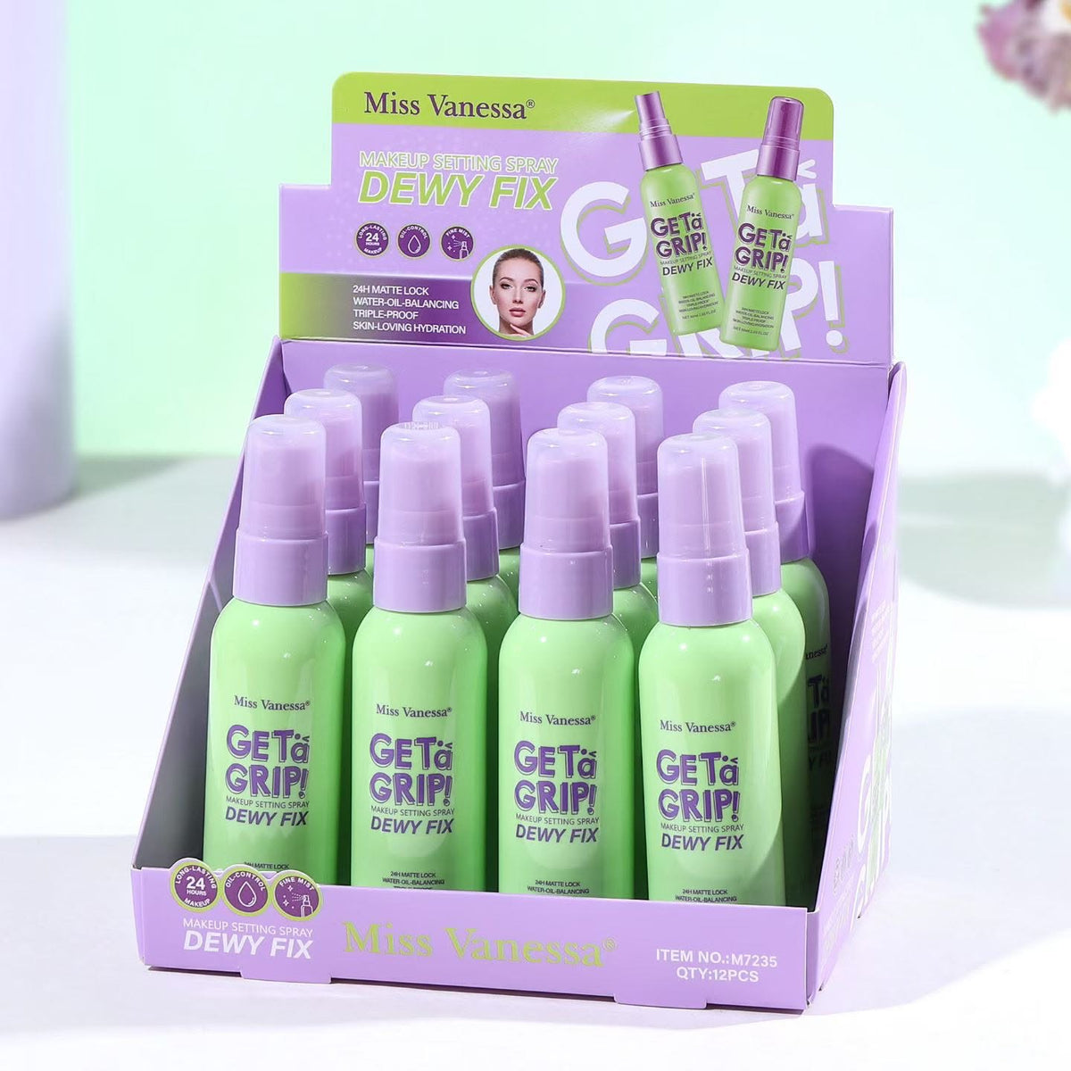 Spray Fijador de Maquillaje Miss Vanessa Dewy Fix