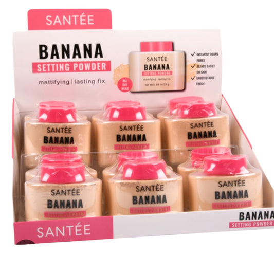 12PCS DISPLAY SANTEE BANANA POWDER #4039