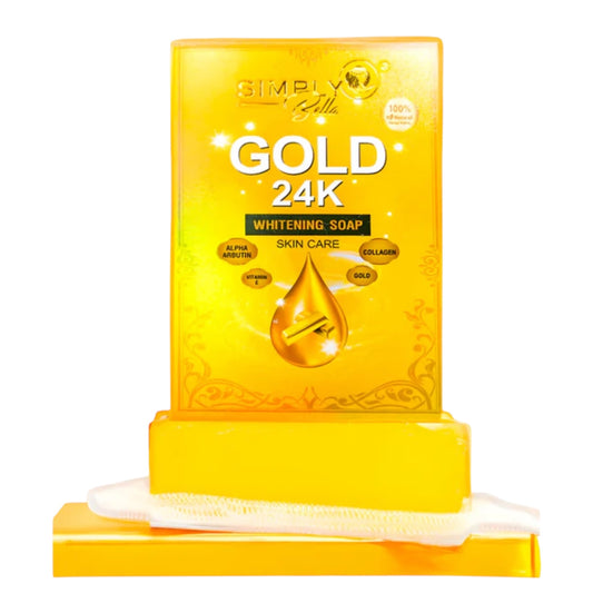 SIMPLY BELLA 24K GOLD WHITENING SOAP