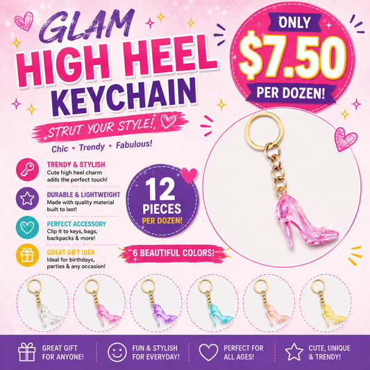12PCS PACK HILLS KEYCHAIN MULTICOLOR KBC-0698