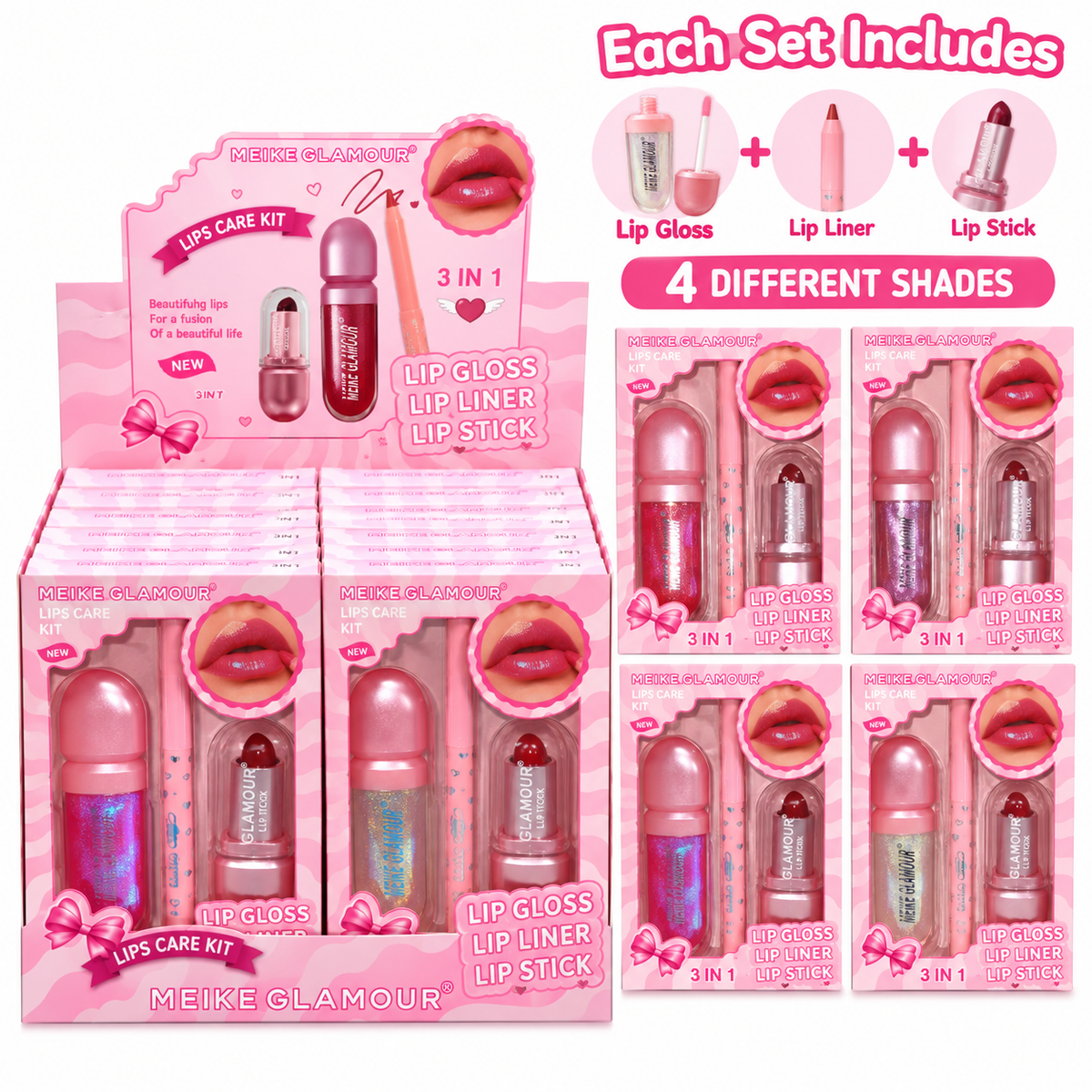 Meike Glamour Set Lip care