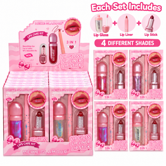 Set de cuidado labial Meike Glamour
