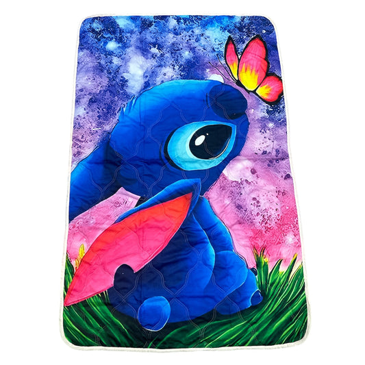2 PCS BLUE GUY WITH BUTTERFLY BLANKET #5
