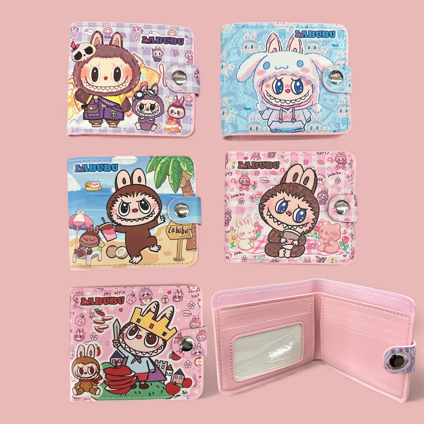 12PCS BUGUY WALLETS 8092