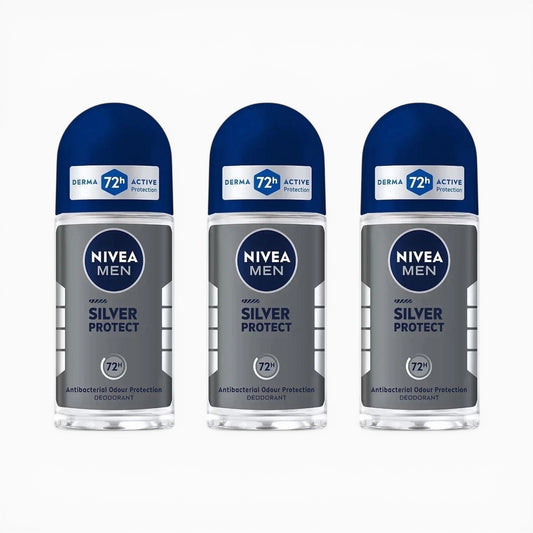 6PCS NIVEA MEN DEO SILVER PROTECT DEODORANT 4172