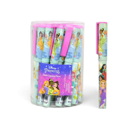 24PCS PACK PRINCESS CAPPED PENS 86544MZ