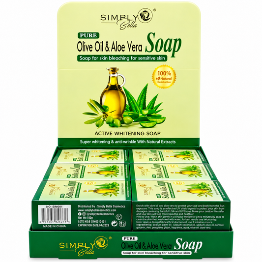 SimplyBella Olive Oil & Aloe Vera Soap