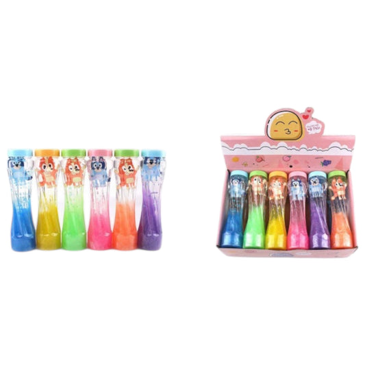 12PCS DISPLAY SLIME BLUE DOG AND FRIENDS   KNV-8023