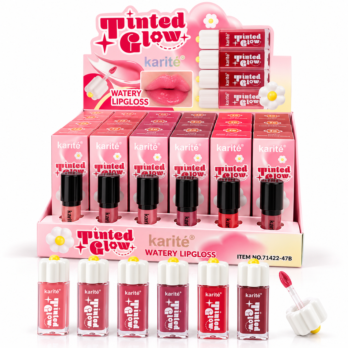 Brillo labial hidratante con color Karite