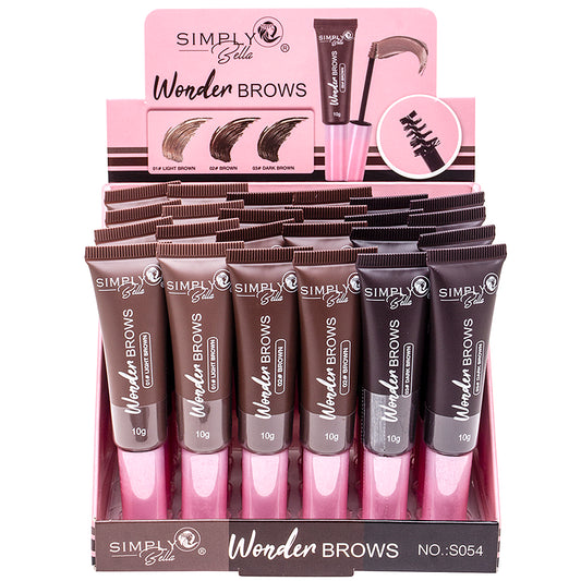 SIMPLY BELLA WONDER BROWS      24 PCS DISPLAY # 86