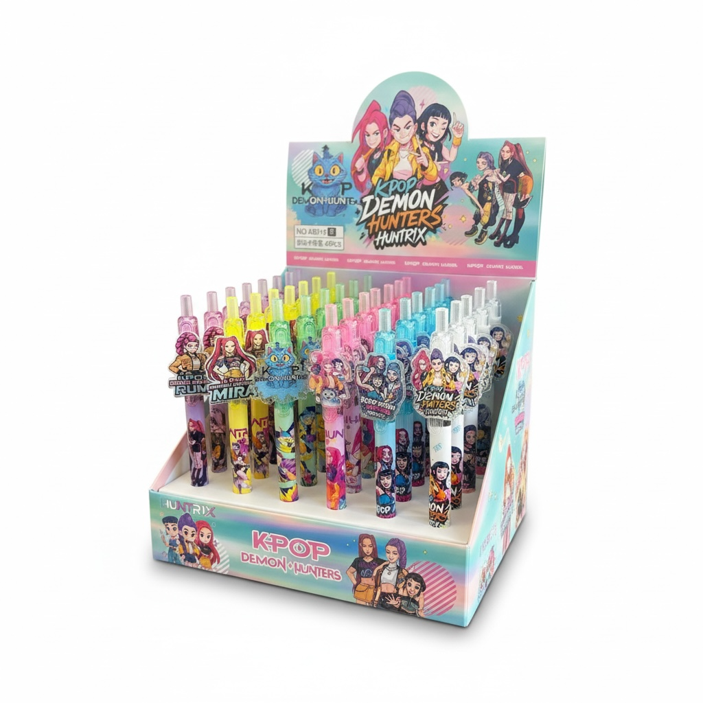 48PCS DISPLAY FUN K POP PENS A8016