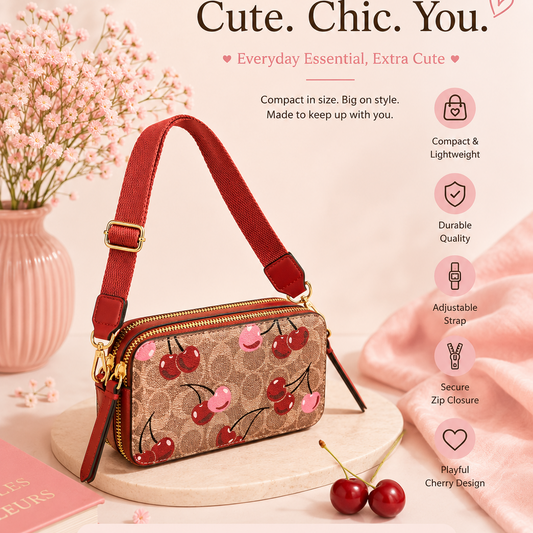 1 PCS BURGANDY PURSE 8YT-1026 BR