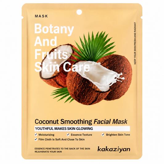 Mascarilla facial botánica y de frutas Kakaziyan