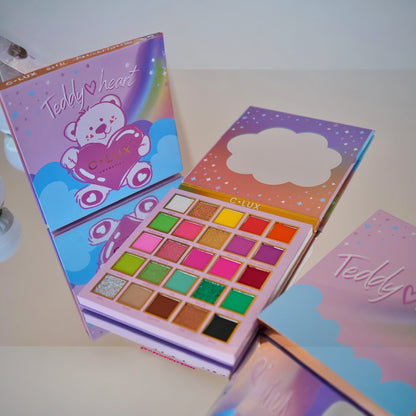 CLUX TEDDY HEART EYESHADOW PALLET #A5