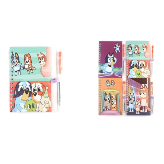 12PCS PACK NOTEBOOK BLUEY AND FRIENDS 8612