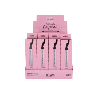 C LUX LITERALLY ON POINT JUMBO EYE LINER 03  6 PCS #26