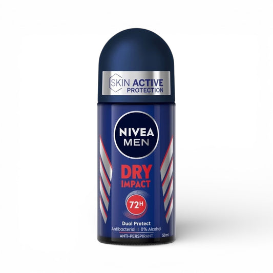6PCS NIVEA MEN DRY IMPACT DEODORANT 8334