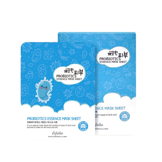 10PCS BOX ESFOLIO PROBIOTICS ESSENCE MASK SHEET 0233