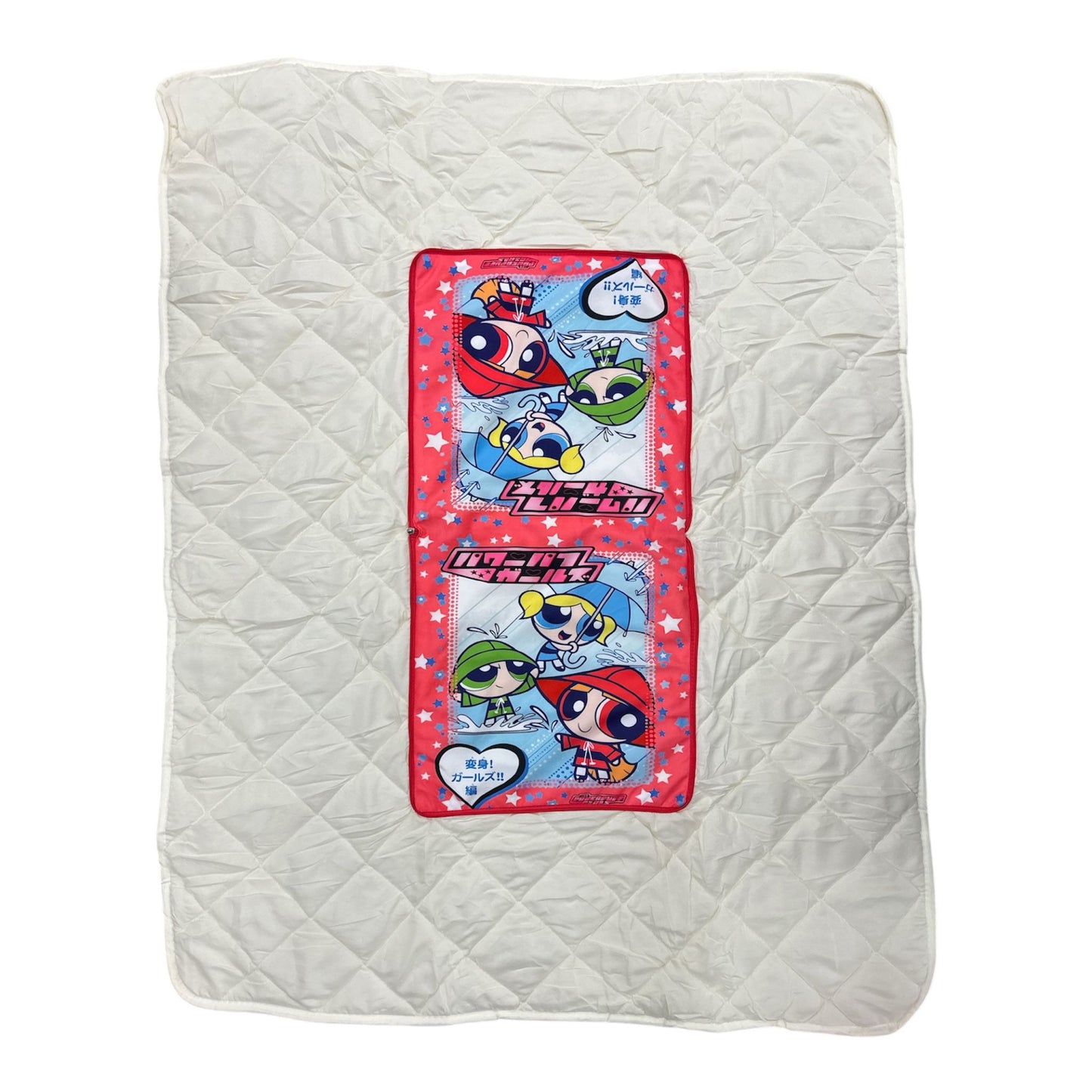 SÚPER POWER GIRLS RED 2 IN 1 PILLOW & BLANKET