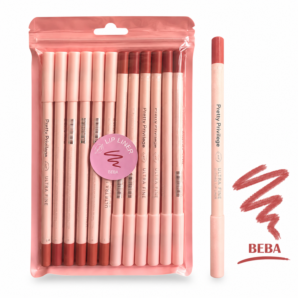 Delineador de labios esculpidor ultra fino Pretty Privilege