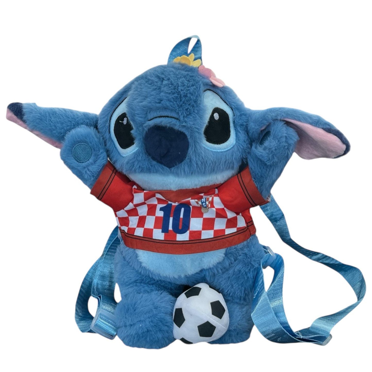 3PCS BLUE GUY FIFA PLUSH BACKPACK