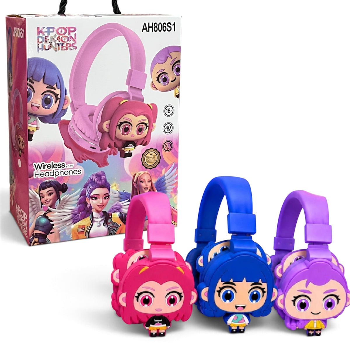 Auriculares inalámbricos K-Pop estilos variados