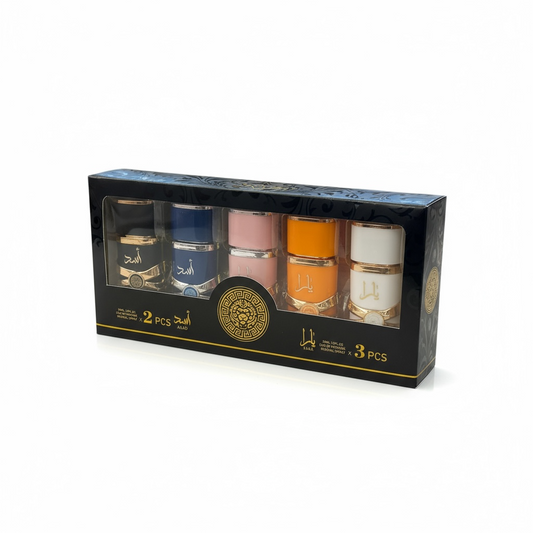 2PCS COLORED PERFUME TRIO SET 1582