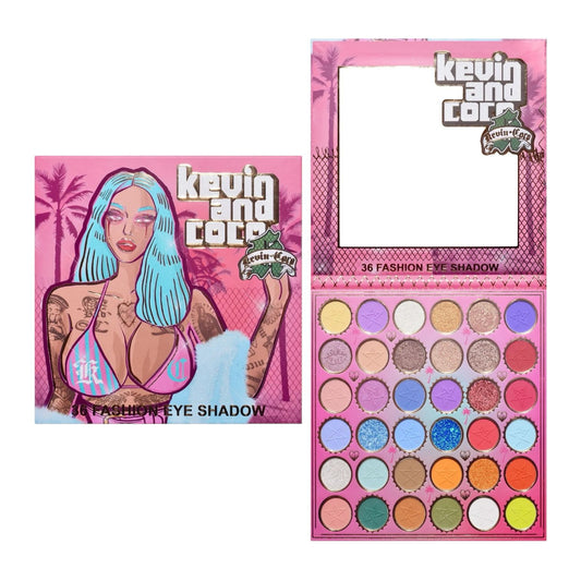KEVIN AND COCO BLUE HAIR GIRL EYESHADOW PALETTE KC233457 R45