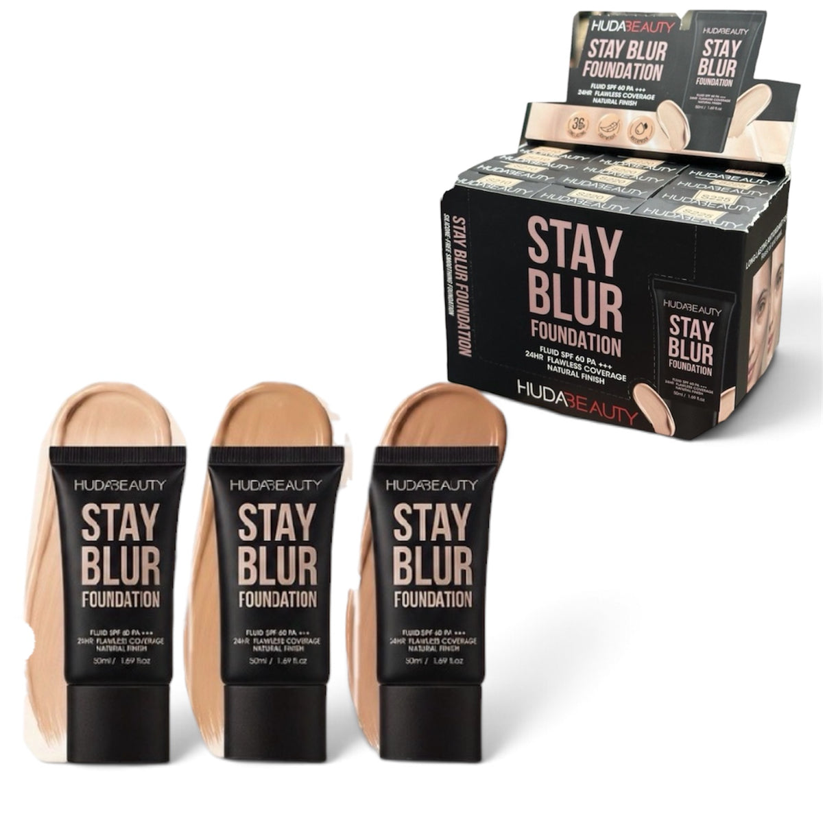 Base de maquillaje Huda Beauty #FauxFilter Luminous Matte SPF 60+