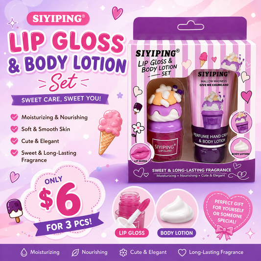 3PCS SET SIYIPING PERFUME & HAND CREAM COOKIE CRAVE ST132
