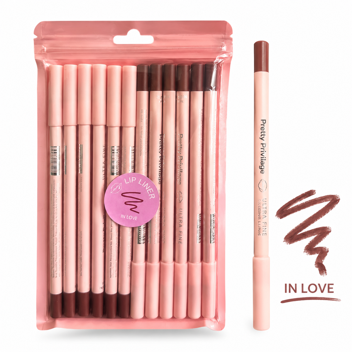 Delineador de labios esculpidor ultra fino Pretty Privilege