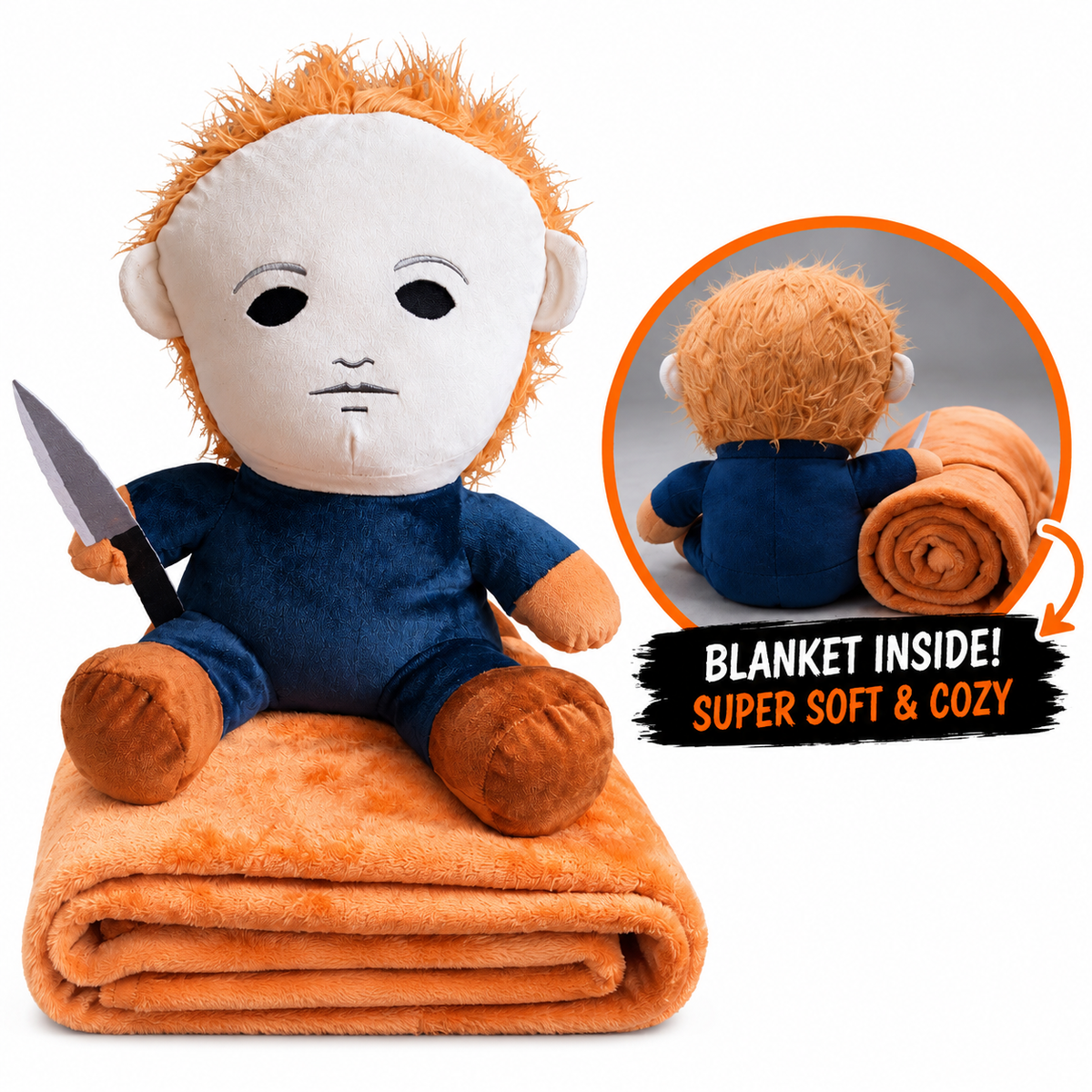 Michael Plush With Blanket