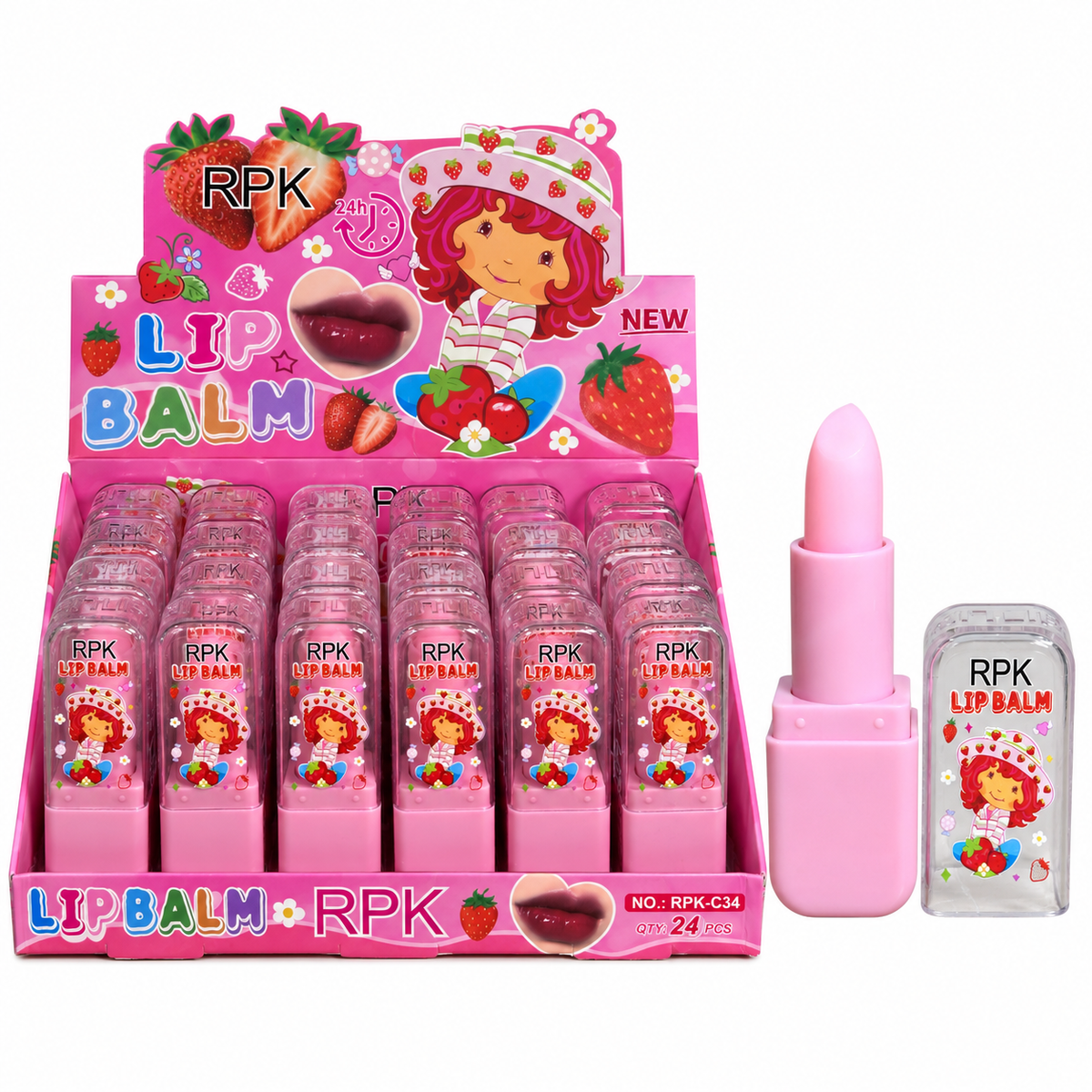 Bálsamo labial de fresa RPK