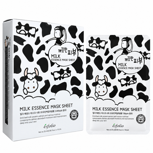 Mascarilla facial de esencia de leche Esfolio