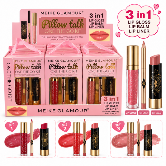 Kit dúo Meike Glamour Pillow Talk On The Go
