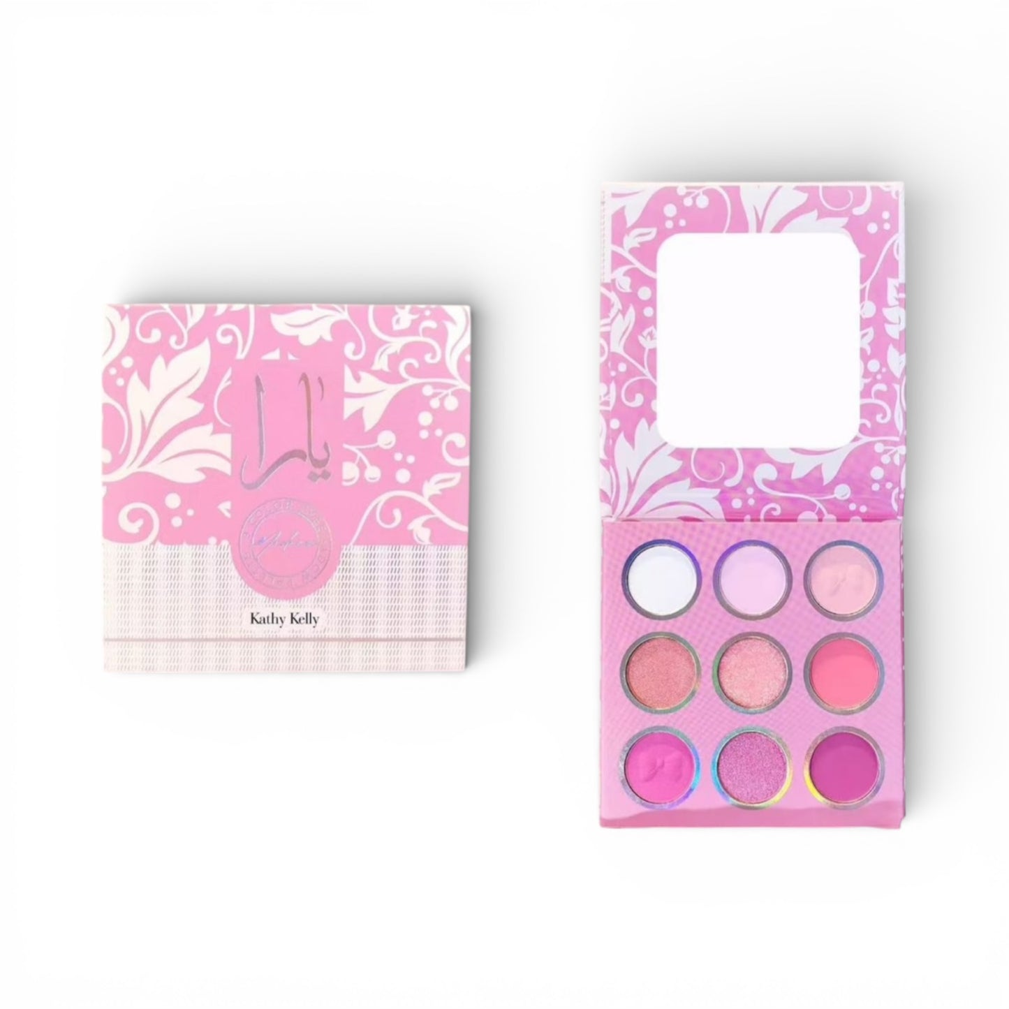 12PCS PACK PINK AND RED EYE SHADOW PALETTE