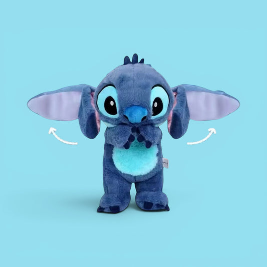 READ DESCRIPTION 2PCS BLUE GUY 32CM  PLUSH WITH MOVING EARS