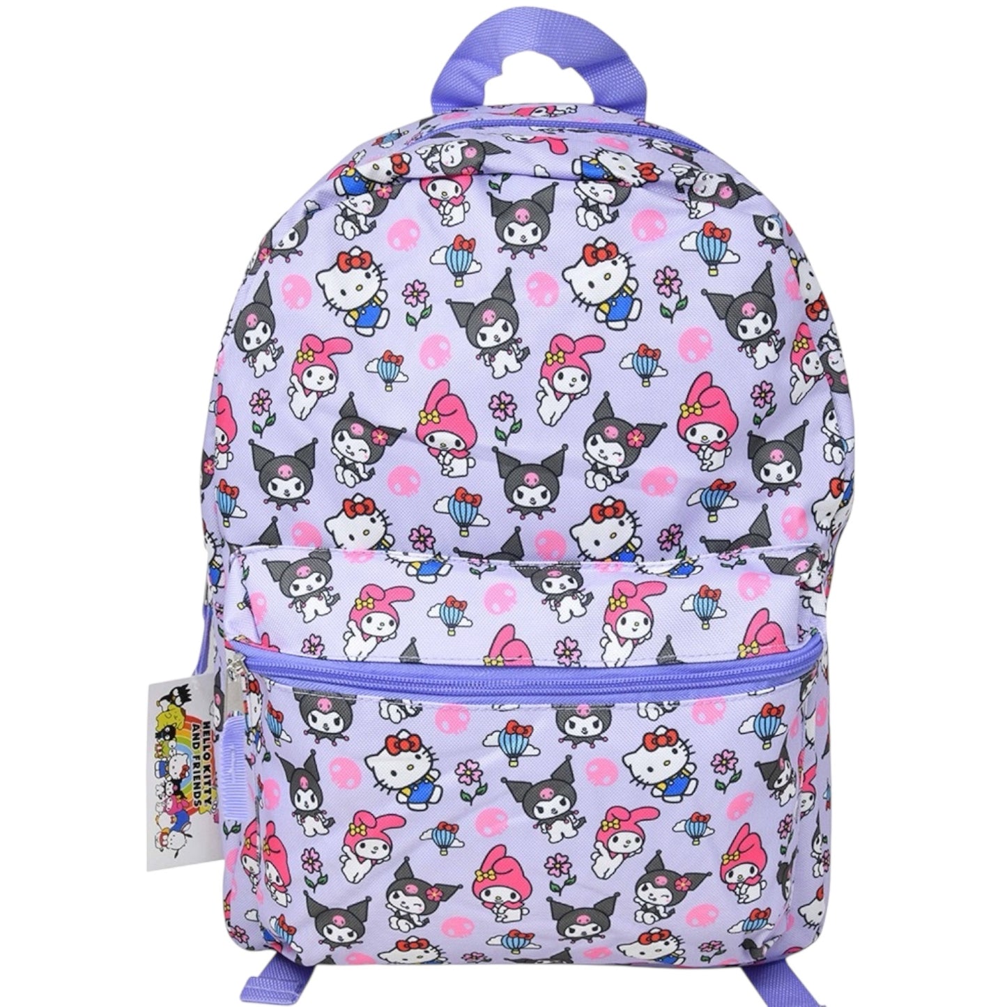 HELLO KITTY & FRIENDS PURPLE BACKPACK #CKUR