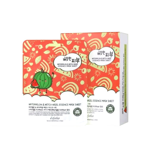 ESFOLIO WATERMELON ESSENCE MASK SHEET #63